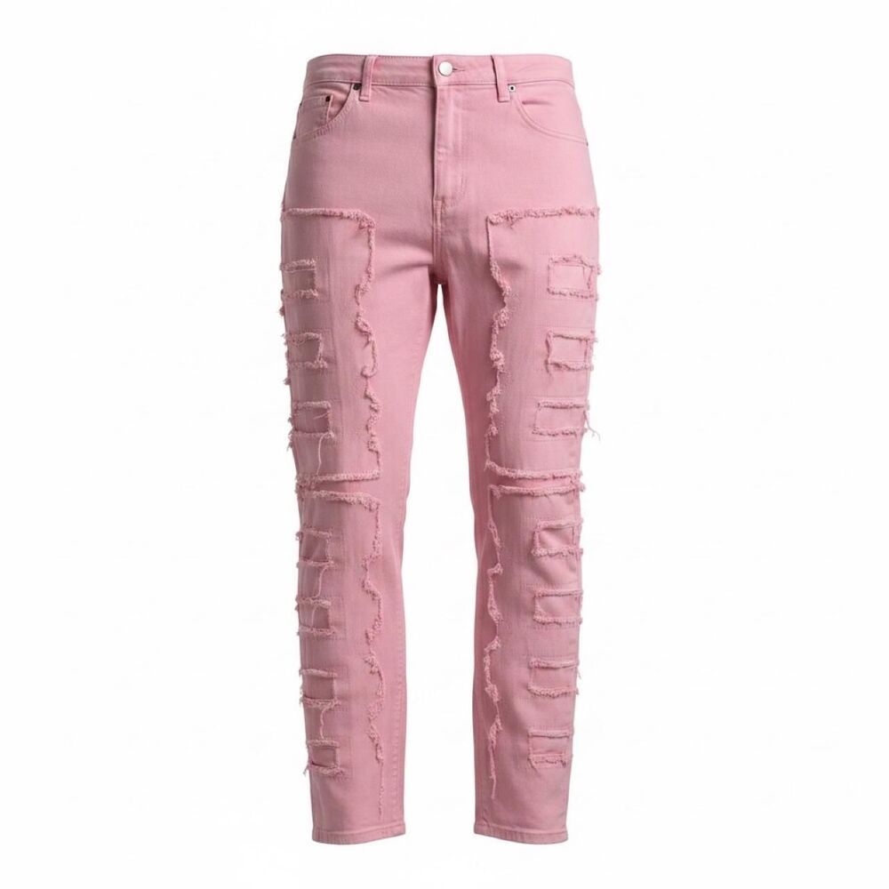 Unbranded Men's Pink Jeans